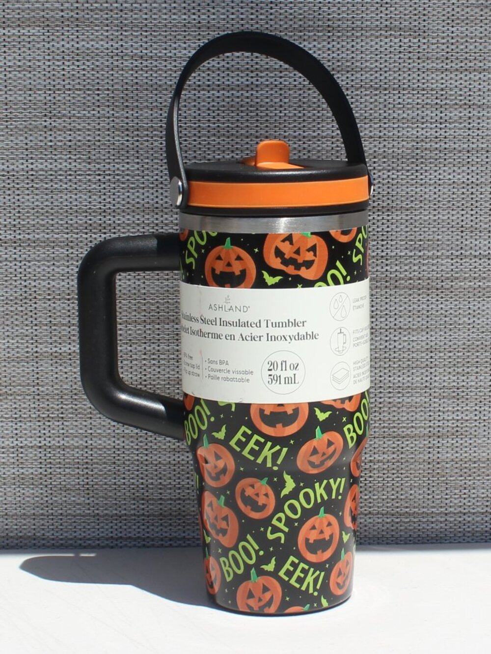 Ashland 20oz Stainless Steel Insulated Tumbler Halloween Pumpkins
